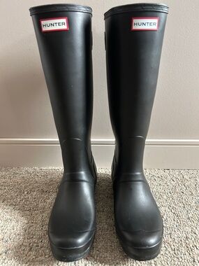 Hunter Original Back Adjustable Tall Rainboot